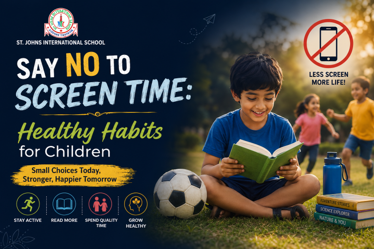 Say No to Screen Time: Healthy Habits for Children