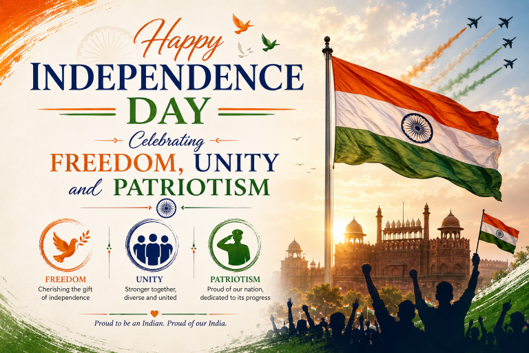 Happy Independence Day: Celebrating Freedom, Unity and Patriotism