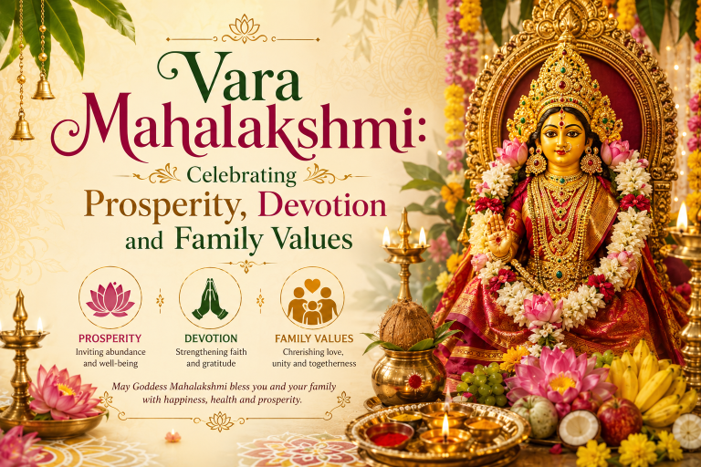Happy Vara Mahalakshmi: Celebrating Prosperity, Devotion and Family Values